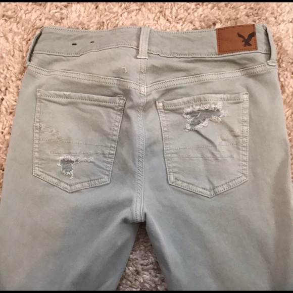 9 AE Jeans/ 3 AE jean shorts all size 4 or 4 long - Picture 8 of 8